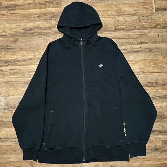 Y2K Air Jordan Tech Fleece Zip Up Hoodie Sweatshirt